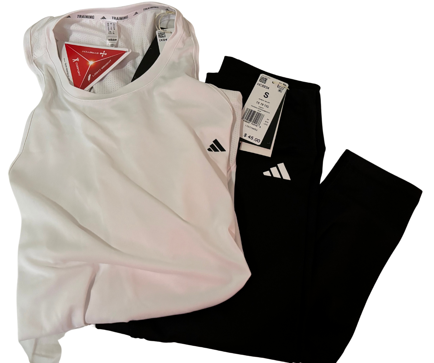 Women’s training tank White