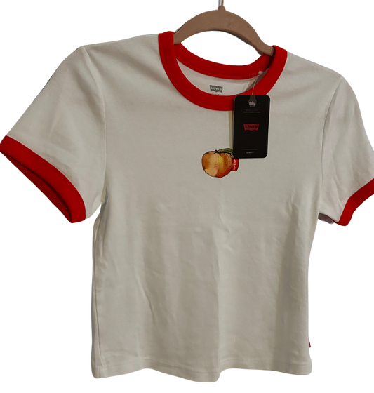 Graphic Ringer mini T-Shirt