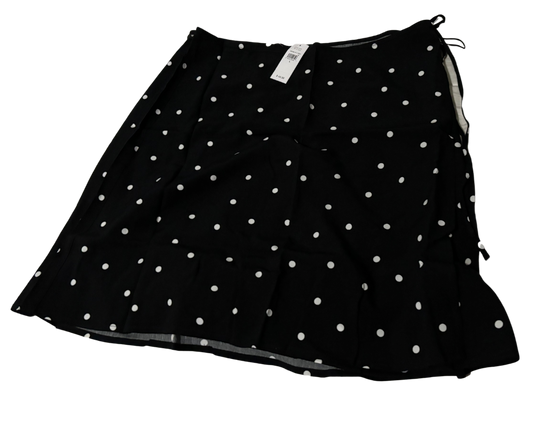 Print Tie-Waist Mini Skirt