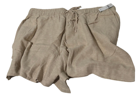 4" Mid Rise Easy Linen-Blend Pull-On Shorts