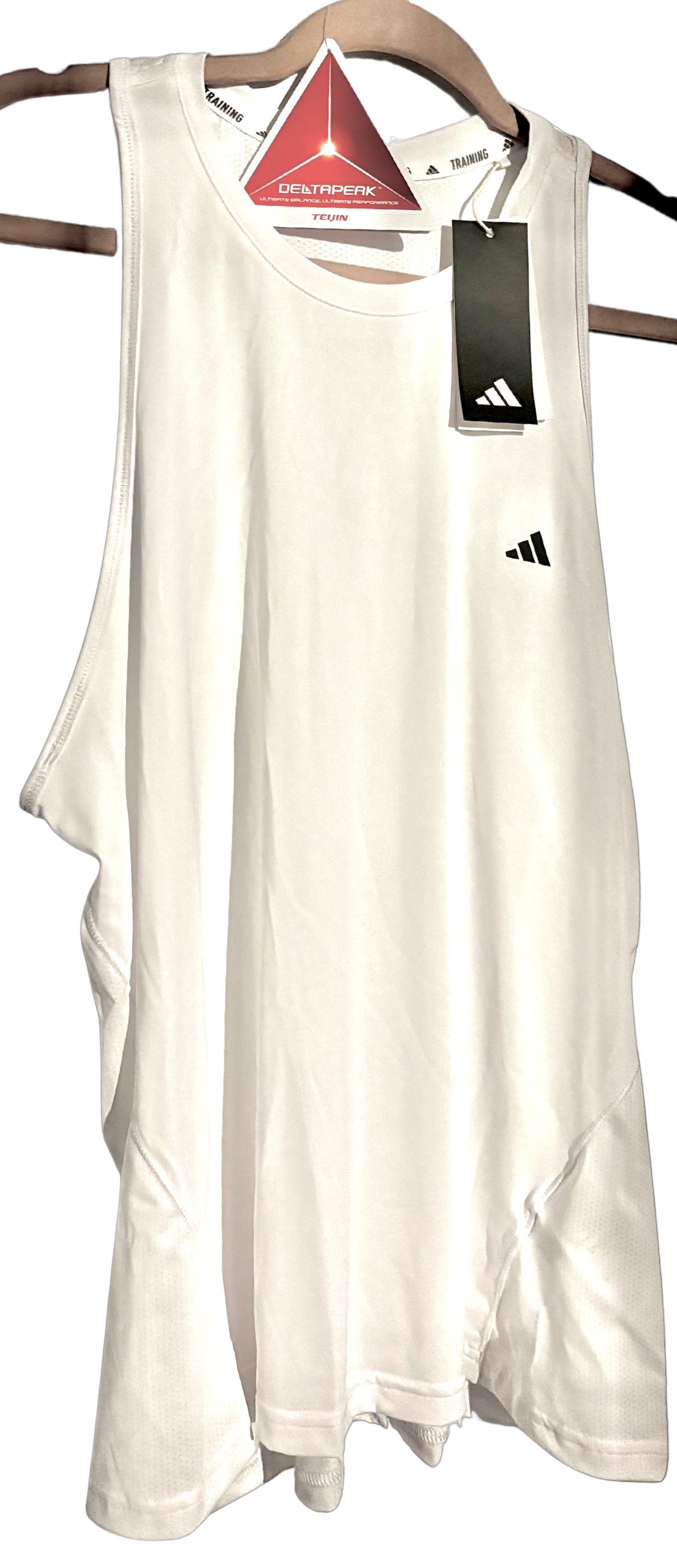 Women’s training tank White